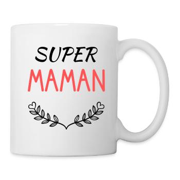 NOËL. ANNEE. ANNIVERSAIRE. RETRAITE. PAPA. MAMAM. - Mug blanc - blanc - Droite