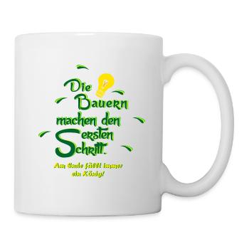 Agriculteur Agriculteurs Tracteurs agricoles - Mug blanc - blanc - Droite