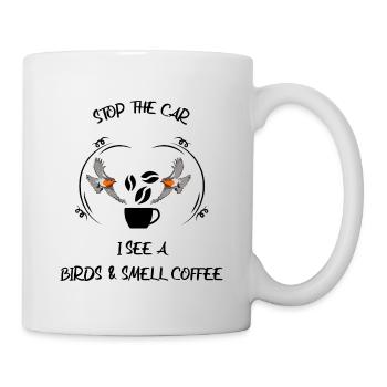Bird Watching Bird Watching Birding Coffee - Mug - white - Right