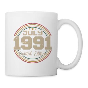 1991 Birthday July 1991 Gift July 1991 - Mug - white - Right