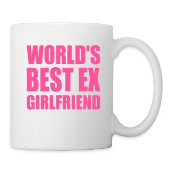 worlds best ex girlfriend - Mug - white - Right