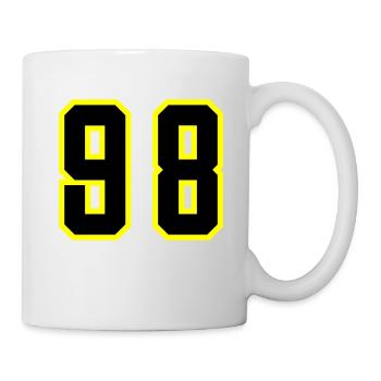 98 Number Leotard - Mug - white - Right