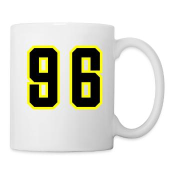 96 Number Leotard - Mug - white - Right