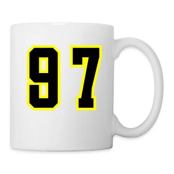 97 Number Leotard - Mug - white - Right