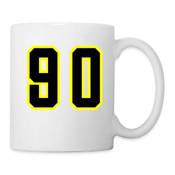 90 Number Leotard - Mug - white - Right
