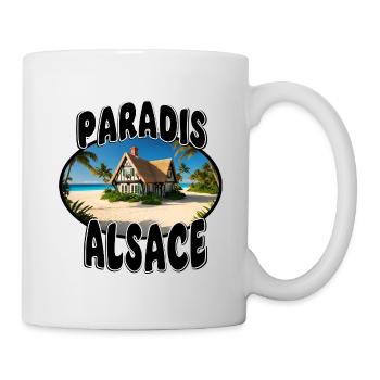 Paradies Elsass - Tasse - Weiß - Rechts