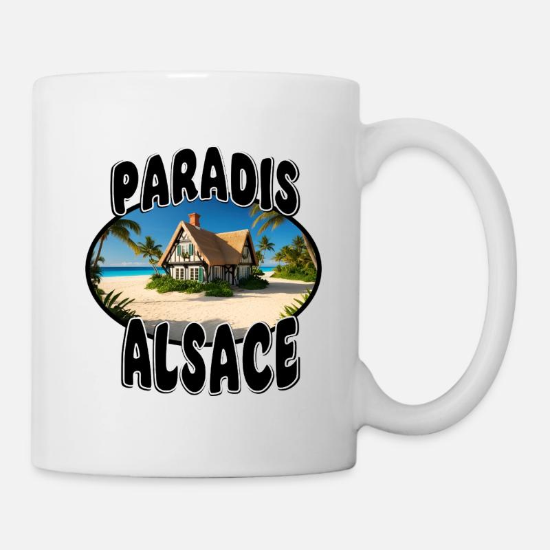 Paradise Alsace - Mug - white