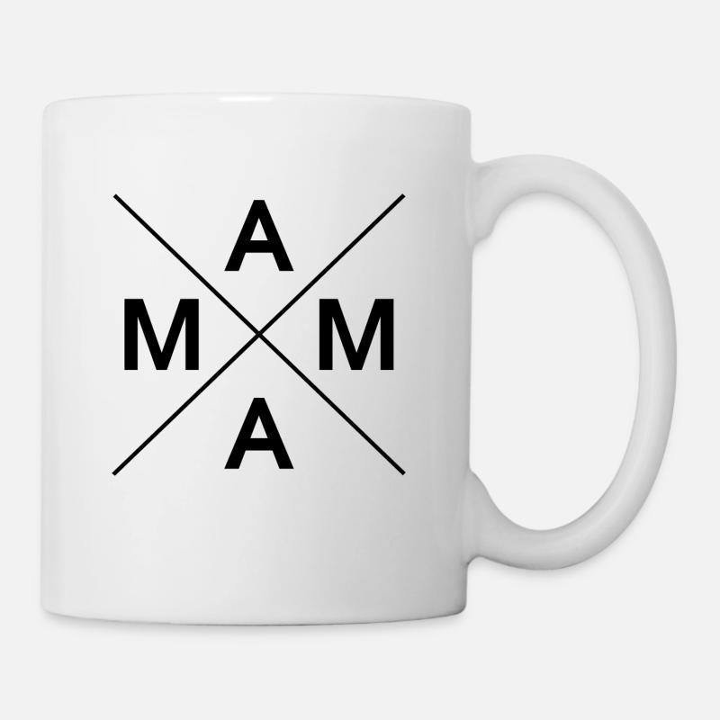 MAMA - Tasse - Weiß