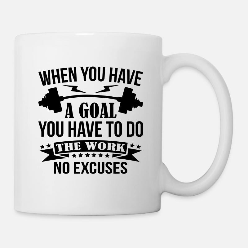 Vous devez faire le travail - Mug blanc - blanc