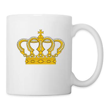 Crown Cross - Tasse - Weiß - Rechts