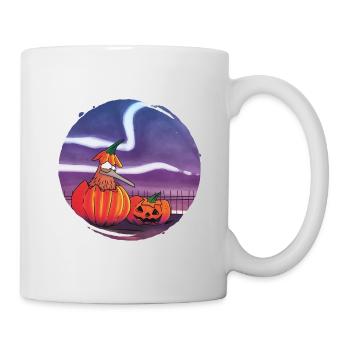Kiwi Halloween - Tasse - Weiß - Rechts