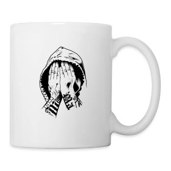 gangster bandit - Mug blanc - blanc - Droite