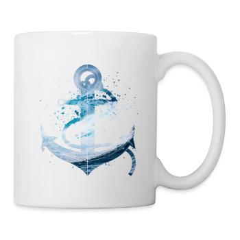 Anker - Tasse - Weiß - Rechts