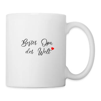 Best Grandpa in the World - Mug - white - Right