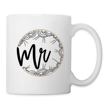 MR / M. + Mme Duo - Mug blanc - blanc - Droite