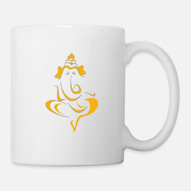 GANESHA ELEFANT - Tasse - Weiß