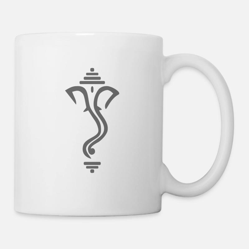 ELEFANT GANESHA LIEBE - Tasse - Weiß