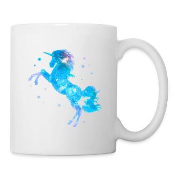 Einhorn galaxy - Tasse - Weiß - Rechts