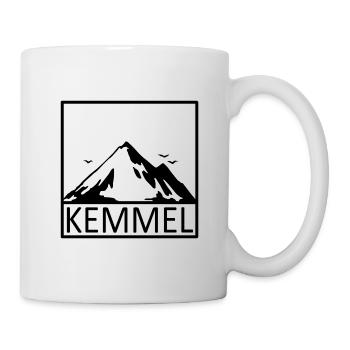 Kemmelberg - Mug blanc - blanc - Droite
