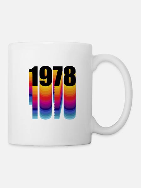 1978 year of birth - Mug - white