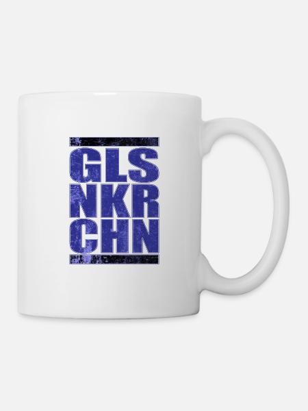 GLSNKRCHN Gelsenkirchen Schalke Geschenkidee - Tasse - Weiß