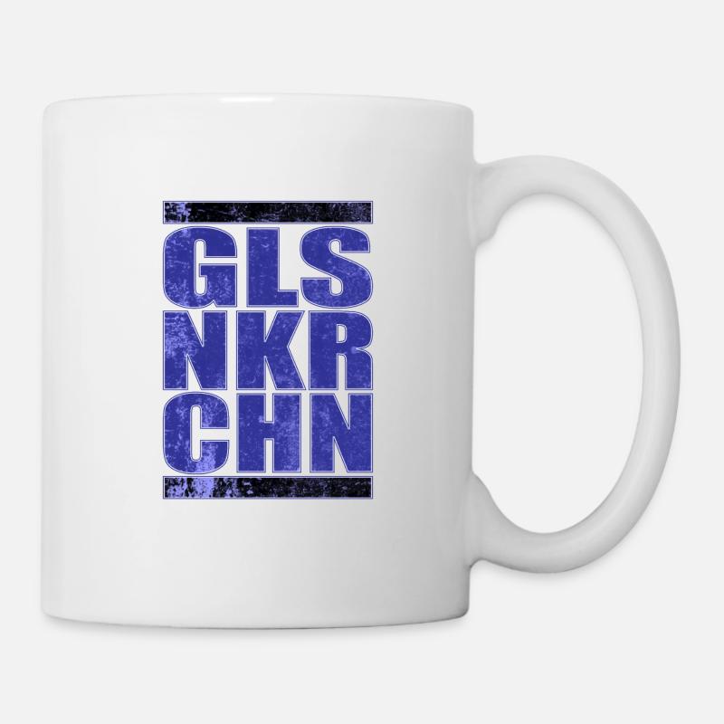 GLSNKRCHN Gelsenkirchen Schalke Geschenkidee - Tasse - Weiß