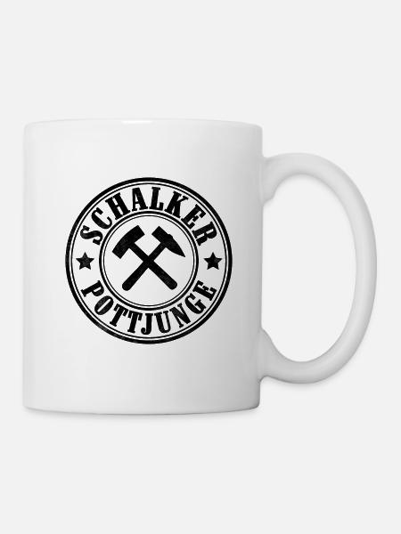 Schalker Pottjunge - Tasse - Weiß