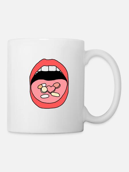 Eat Pills - Mug - white