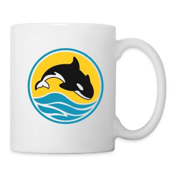 Orca - Mug blanc - blanc - Droite