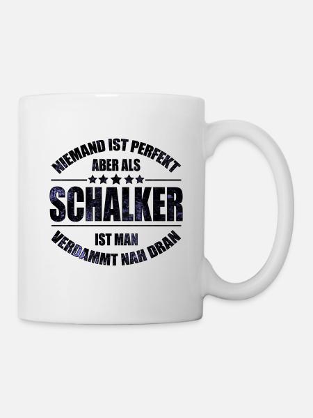 Schalker Fan Design Geschenkidee - Tasse - Weiß