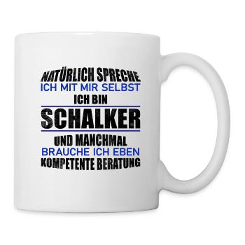Schalker Beratung Geschenkidee - Tasse - Weiß - Rechts