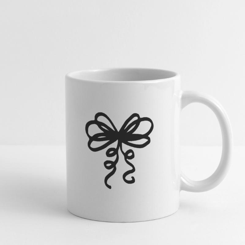 Schleifchen Geschenkband / bow - loop present Tasse
