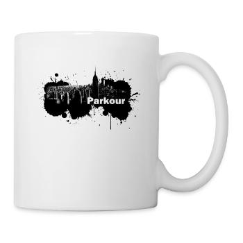 Parkour Splash New York - Mug blanc - blanc - Droite