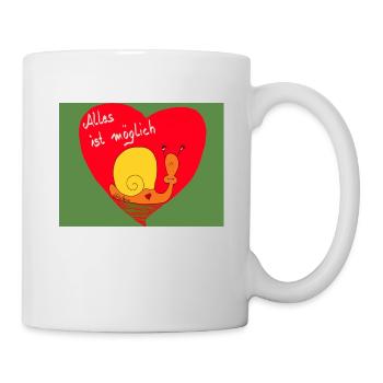 Helene, alles ist möglich - Tasse - Weiß - Rechts