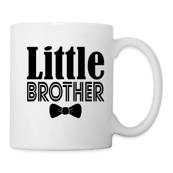 KLEINER BRUDER Geschenk - Tasse - Weiß - Rechts