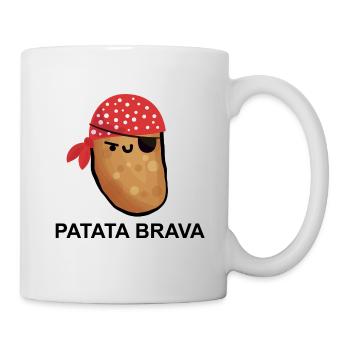 Brava Kartoffel - Tasse - Weiß - Rechts