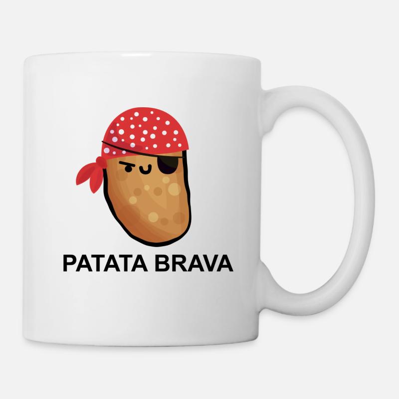 Brava Kartoffel - Tasse - Weiß