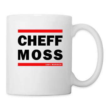 cheffmoss - 100% maniaque - casting - femme - Mug blanc - blanc - Droite