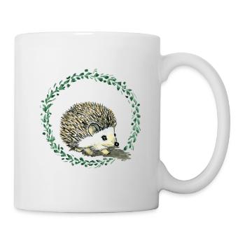 Igel - Tasse - Weiß - Rechts