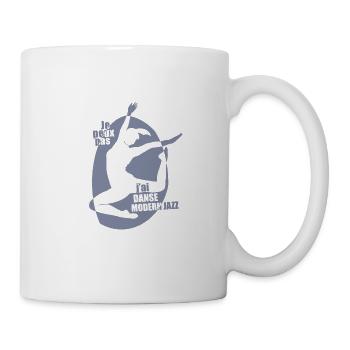 Je peux pas j'ai danse modern jass cours stages - Mug blanc - blanc - Droite