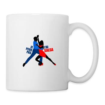 Ich kann nicht Salsa kubanischen Tanz lateinamerikanische Musik haben - Tasse - Weiß - Rechts