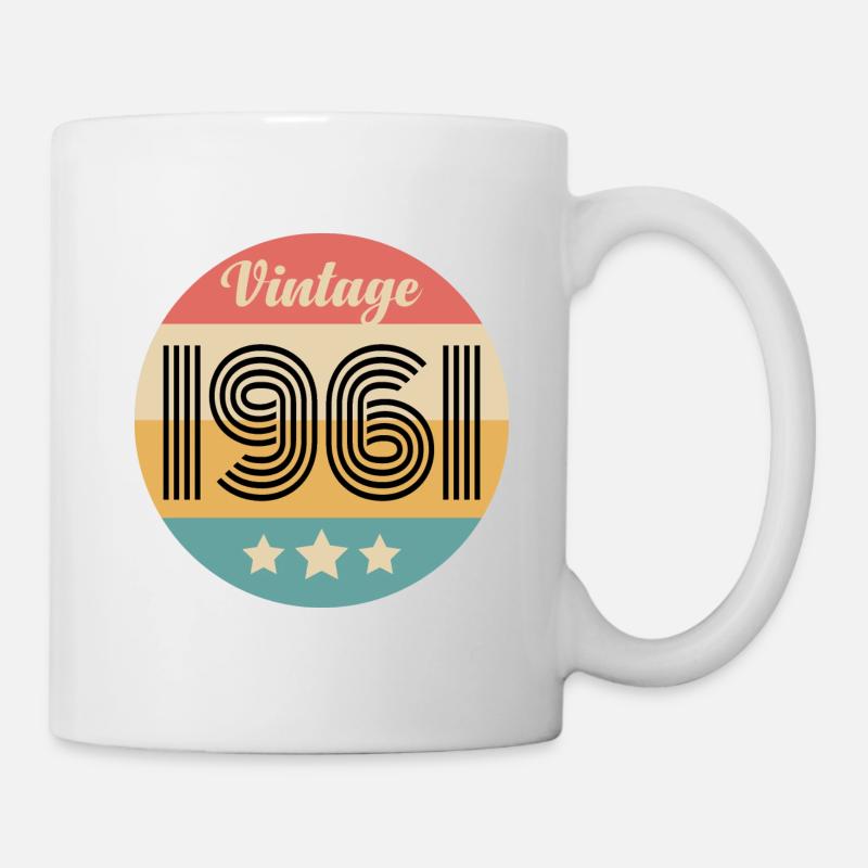 VINTAGE 1961 - Mug blanc - blanc