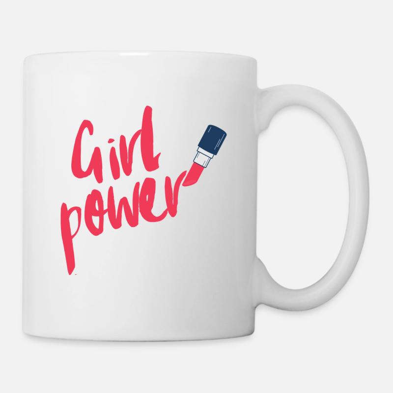 Frauenpower - Tasse - Weiß