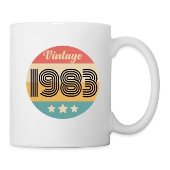 vintage 1983 - Mug - white - Right