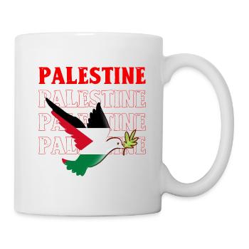 Palästina - Tasse - Weiß - Rechts
