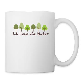 Nature Love I Love Nature Gift Life Organic - Mug - white - Right