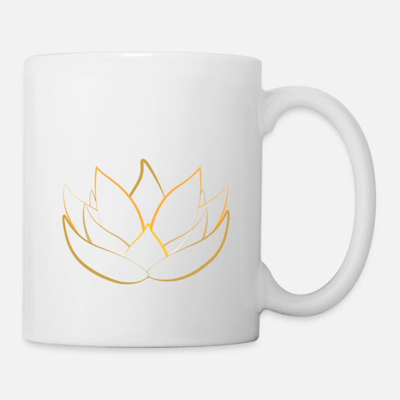 Namaste - Tasse - Weiß