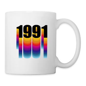 1991 Year of birth - Mug - white - Right