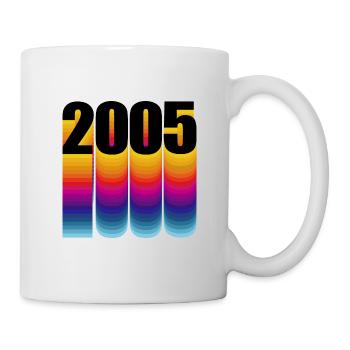 Born in 2005 Year of birth - Mug - white - Right