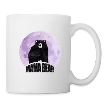 Mama Bear proud Mommy stolze Mutter - Tasse - Weiß - Rechts